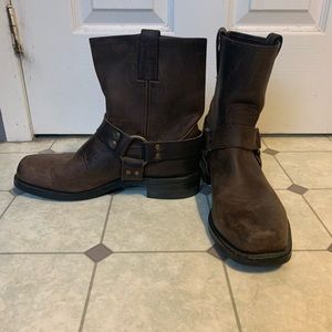 Frye Motorcycle Boots Mens 10